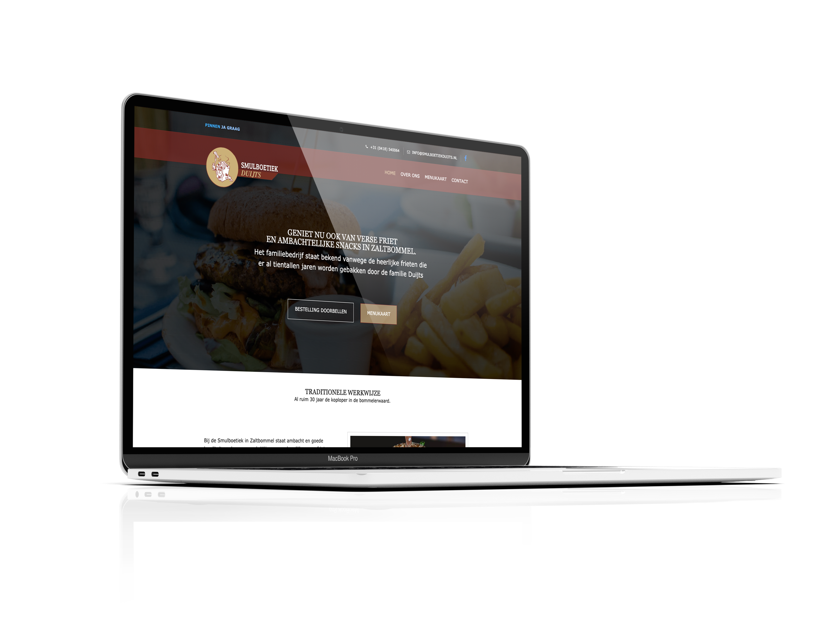 Computer versie Webdesign
