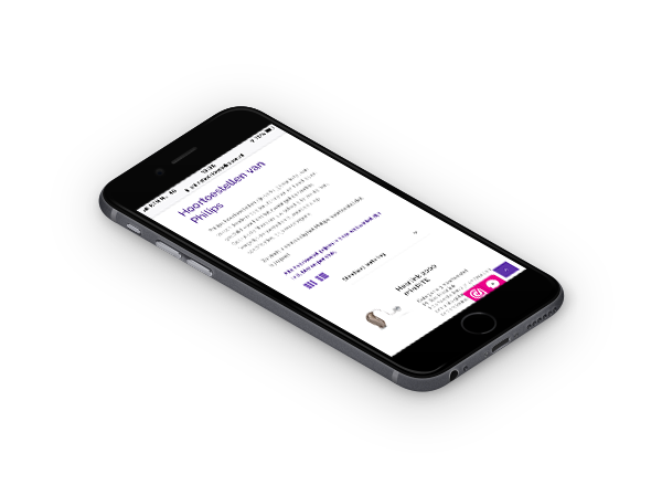 Mobielvriendelijke website